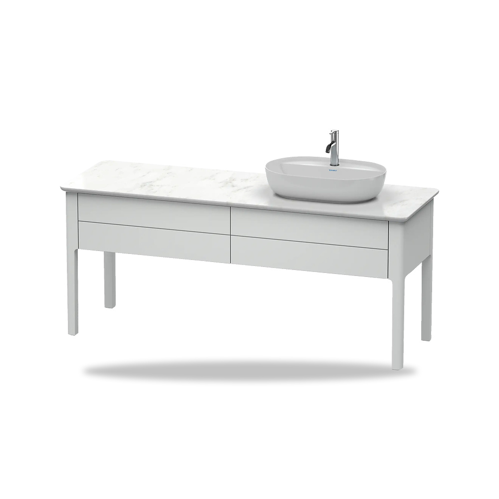 صورة منتج وحدة وخزانة مغسلة وأثاث حمام ديورافيت (Duravit) سلسلة Luv موديل LU9563R3636 – مقاس 570 مم × 1733 مم × 743 مم - كود الصنف reemco-2027-1154068 - ماركة يباع من خلال reemco - توريد وتصوير حصري لشركة ريمكو القابضة السعودية
