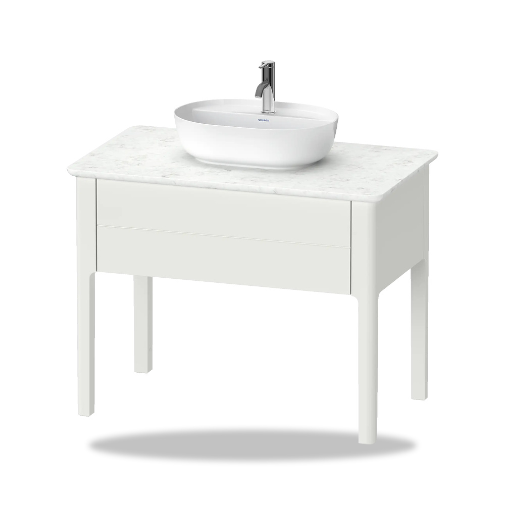 صورة منتج وحدة وخزانة مغسلة وأثاث حمام ديورافيت (Duravit) سلسلة Luv موديل LU956403939 – مقاس 570 مم × 938 مم × 743 مم - كود الصنف reemco-2027-1154069 - ماركة يباع من خلال reemco - توريد وتصوير حصري لشركة ريمكو القابضة السعودية