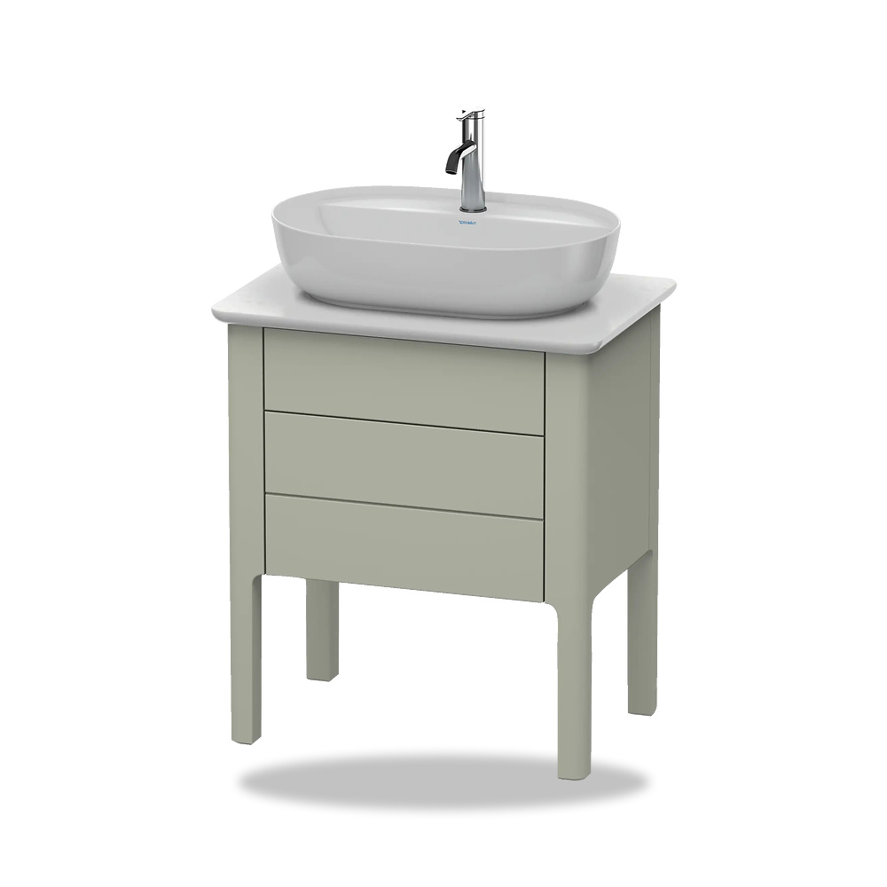 صورة منتج وحدة وخزانة مغسلة وأثاث حمام ديورافيت (Duravit) سلسلة Luv موديل LU956506060 – مقاس 450 مم × 638 مم × 743 مم - كود الصنف reemco-2027-1154070 - ماركة يباع من خلال reemco - توريد وتصوير حصري لشركة ريمكو القابضة السعودية