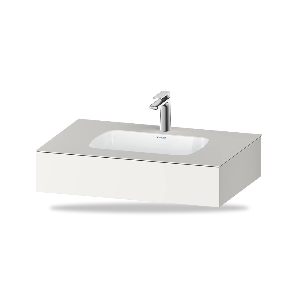 صورة منتج حوض مغسلة خزفي للحمام ديورافيت (Duravit) سلسلة Collection One موديل QA4690084840000 – مقاس 550 مم × 800 مم × 170 مم - كود الصنف reemco-2027-1154129 - ماركة يباع من خلال reemco - توريد وتصوير حصري لشركة ريمكو القابضة السعودية