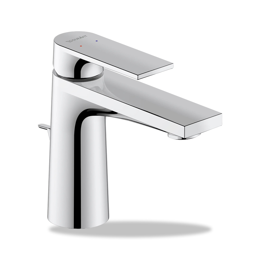 صورة منتج حوض مغسلة خزفي للحمام ديورافيت (Duravit) سلسلة Tulum by Starck موديل TU1010001010 – مقاس 140 مم - كود الصنف reemco-2027-1154195 - ماركة يباع من خلال reemco - توريد وتصوير حصري لشركة ريمكو القابضة السعودية