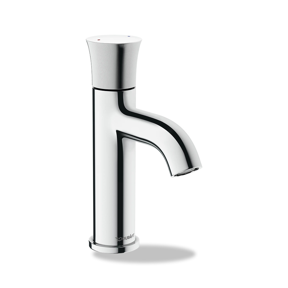 صورة منتج حوض مغسلة خزفي للحمام ديورافيت (Duravit) سلسلة White Tulip موديل WT1010002010 – مقاس 187 مم - كود الصنف reemco-2027-1154258 - ماركة يباع من خلال reemco - توريد وتصوير حصري لشركة ريمكو القابضة السعودية