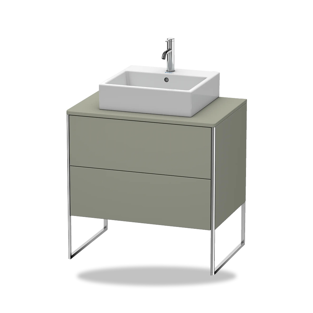 صورة منتج وحدة وخزانة مغسلة وأثاث حمام ديورافيت (Duravit) سلسلة XSquare موديل XS492009292 – مقاس 548 مم × 800 مم × 778 مم - كود الصنف reemco-2027-1154338 - ماركة يباع من خلال reemco - توريد وتصوير حصري لشركة ريمكو القابضة السعودية