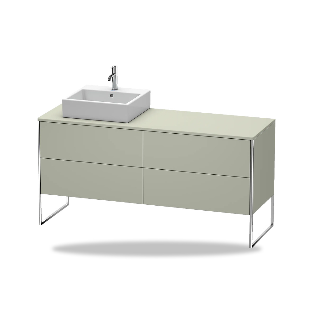 صورة منتج وحدة وخزانة مغسلة وأثاث حمام ديورافيت (Duravit) سلسلة XSquare موديل XS4924L6060 – مقاس 548 مم × 1600 مم × 778 مم - كود الصنف reemco-2027-1154342 - ماركة يباع من خلال reemco - توريد وتصوير حصري لشركة ريمكو القابضة السعودية