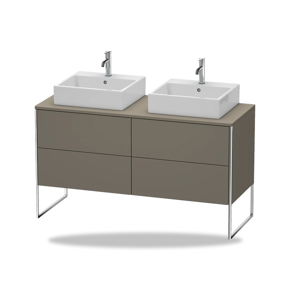 صورة منتج وحدة وخزانة مغسلة وأثاث حمام ديورافيت (Duravit) سلسلة XSquare موديل XS4926B9090 – مقاس 548 مم × 1400 مم × 778 مم - كود الصنف reemco-2027-1154344 - ماركة يباع من خلال reemco - توريد وتصوير حصري لشركة ريمكو القابضة السعودية