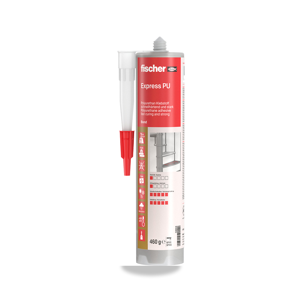 صورة منتج لواصق صناعية وإيبوكسي وغراء قوي فيشر (fischer) موديل Adhesive Express PU - كود الصنف reemco-2027-1155020 - ماركة يباع من خلال reemco - توريد وتصوير حصري لشركة ريمكو القابضة السعودية