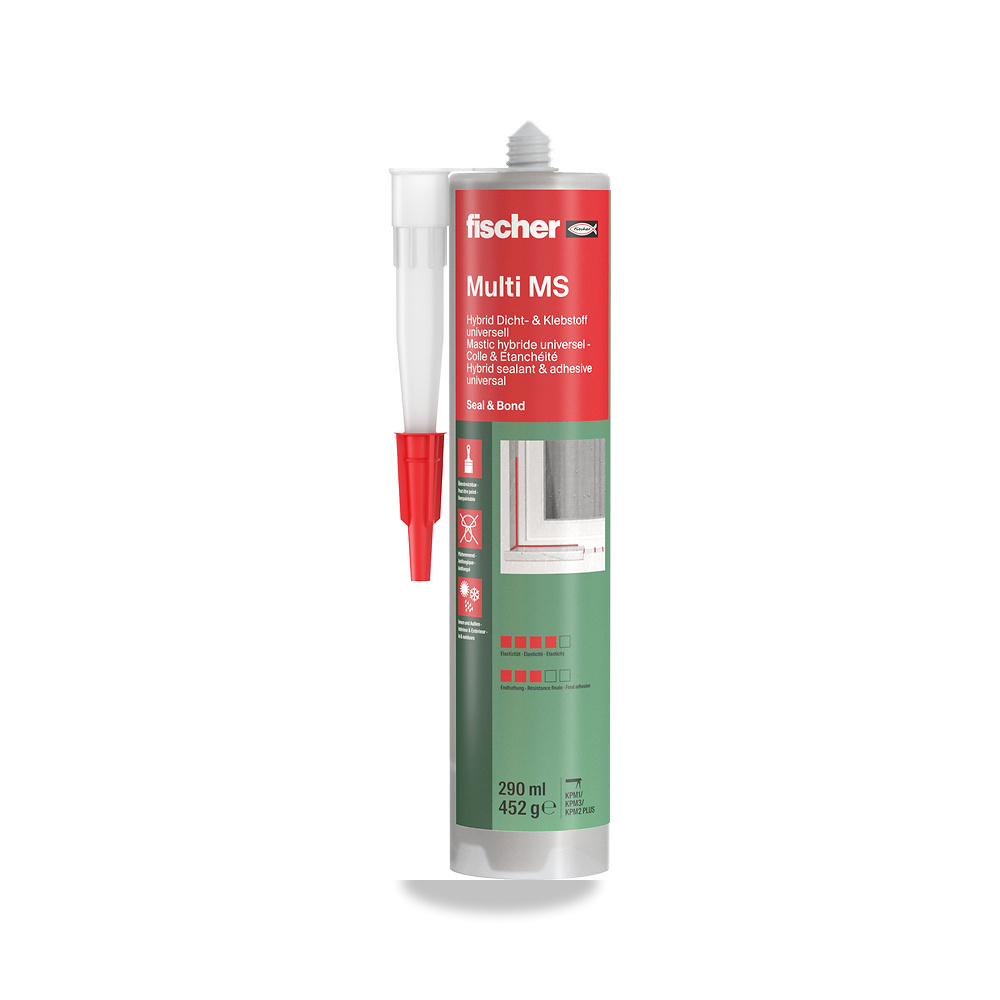 صورة منتج سيليكون ومواد منع التسرب الإنشائية فيشر (fischer) موديل Sealant and adhesive Multi MS - كود الصنف reemco-2027-1155050 - ماركة يباع من خلال reemco - توريد وتصوير حصري لشركة ريمكو القابضة السعودية