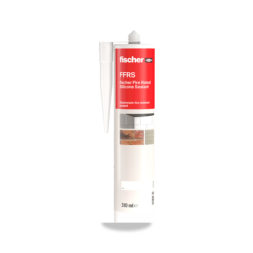 صورة منتج معجون ومانع تسرب مرن لفواصل التمدد والإنشاءات فيشر (fischer) موديل Fire Rated Silicone Sealant FFRS - كود الصنف reemco-2027-1155130 - ماركة يباع من خلال reemco - توريد وتصوير حصري لشركة ريمكو القابضة السعودية