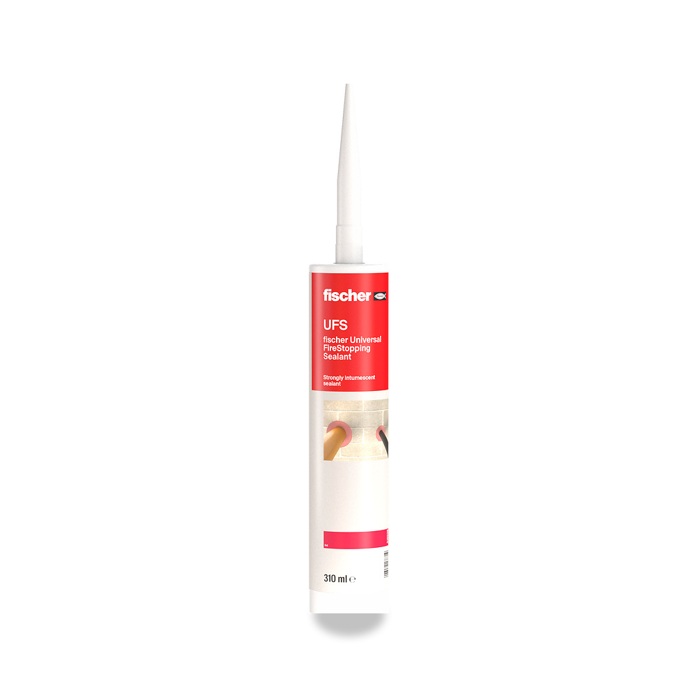 صورة منتج مانع وعازل انتشار الحريق والدخان للتمديدات (Firestop) فيشر (fischer) موديل Universal FireStopping Sealant UFS - كود الصنف reemco-2027-1155144 - ماركة يباع من خلال reemco - توريد وتصوير حصري لشركة ريمكو القابضة السعودية