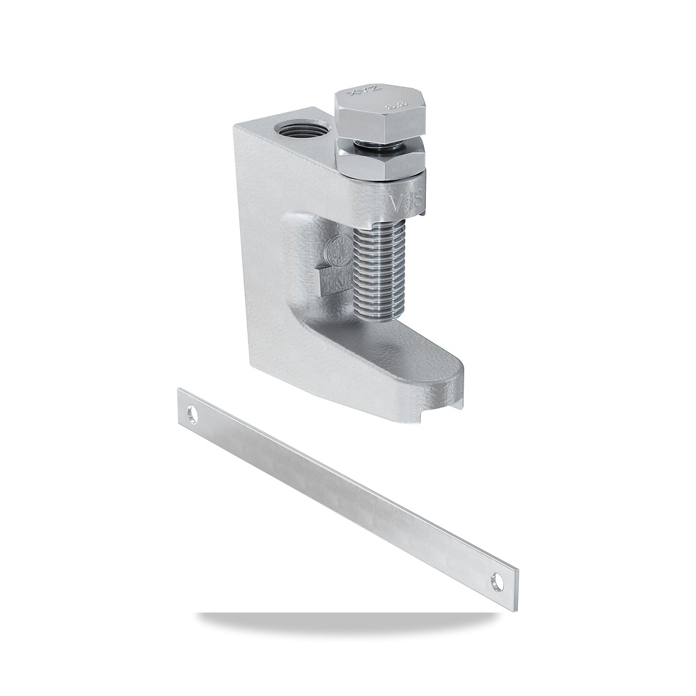 صورة منتج مشبك وقفيز تثبيت أنابيب وتمديدات فيشر (fischer) موديل Beam clamp TKL - كود الصنف reemco-2027-1155186 - ماركة يباع من خلال reemco - توريد وتصوير حصري لشركة ريمكو القابضة السعودية