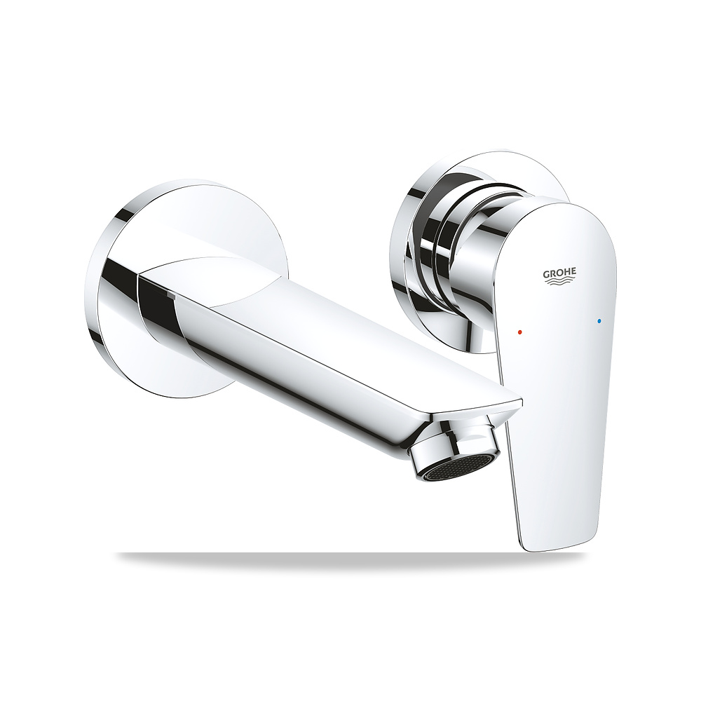 صورة منتج خلاط مغسلة حمام يثبت على الحائط جروهي (GROHE) موديل 2047410C – اللون / التشطيب الكروم – ملمع - كود الصنف reemco-2027-1157472 - ماركة يباع من خلال reemco - توريد وتصوير حصري لشركة ريمكو القابضة السعودية