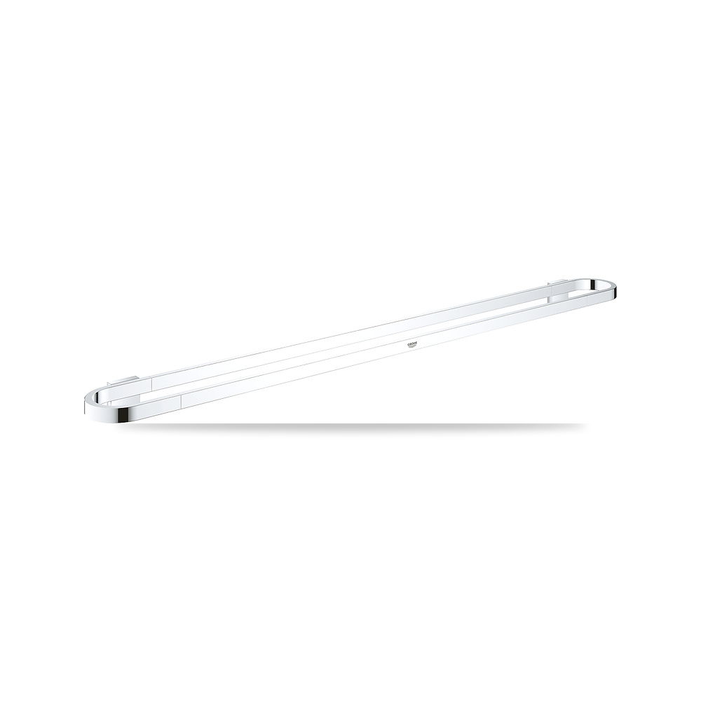 صورة منتج عارضة وحامل مناشف جداري جروهي (GROHE) موديل 41058000 – اللون / التشطيب الكروم – ملمع - كود الصنف reemco-2027-1157641 - ماركة يباع من خلال reemco - توريد وتصوير حصري لشركة ريمكو القابضة السعودية