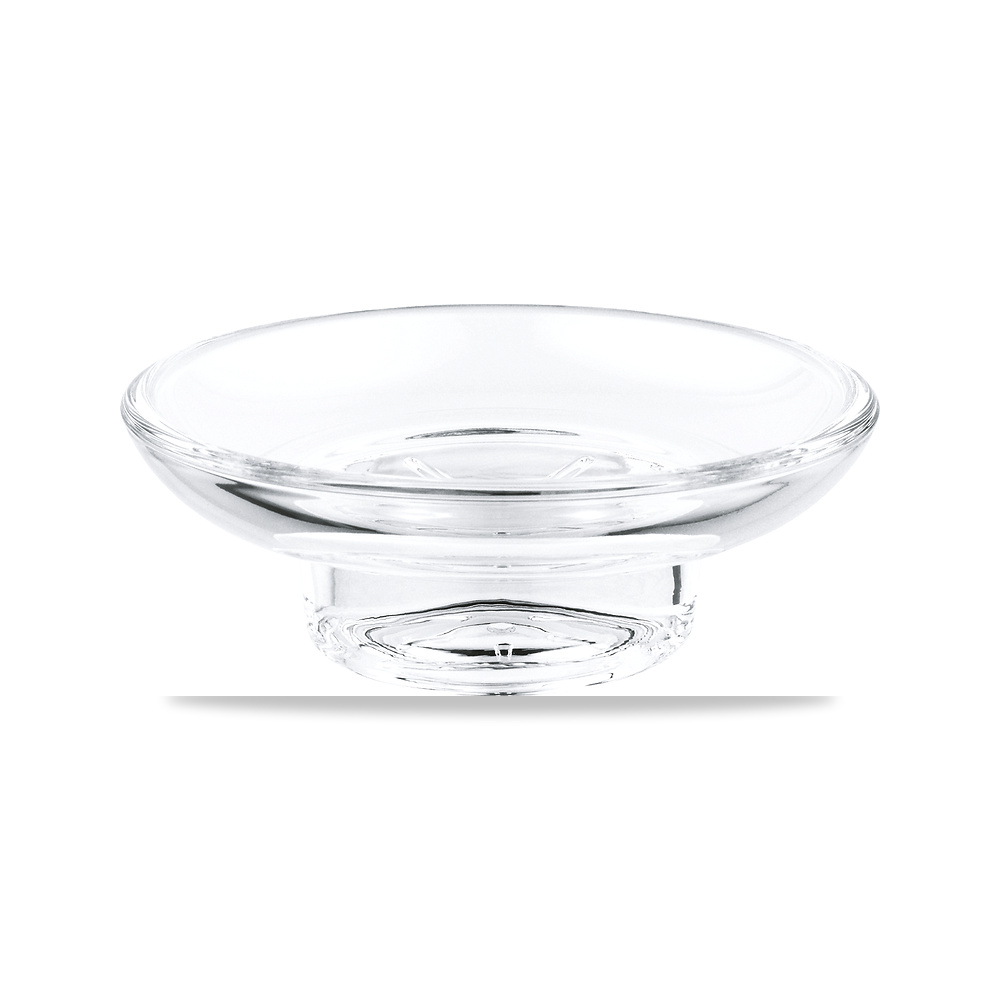 صورة منتج حامل وصحن صابون جداري زجاج جروهي (GROHE) موديل 40368001 – اللون / التشطيب شفاف – ملمع - كود الصنف reemco-2027-1157948 - ماركة يباع من خلال reemco - توريد وتصوير حصري لشركة ريمكو القابضة السعودية
