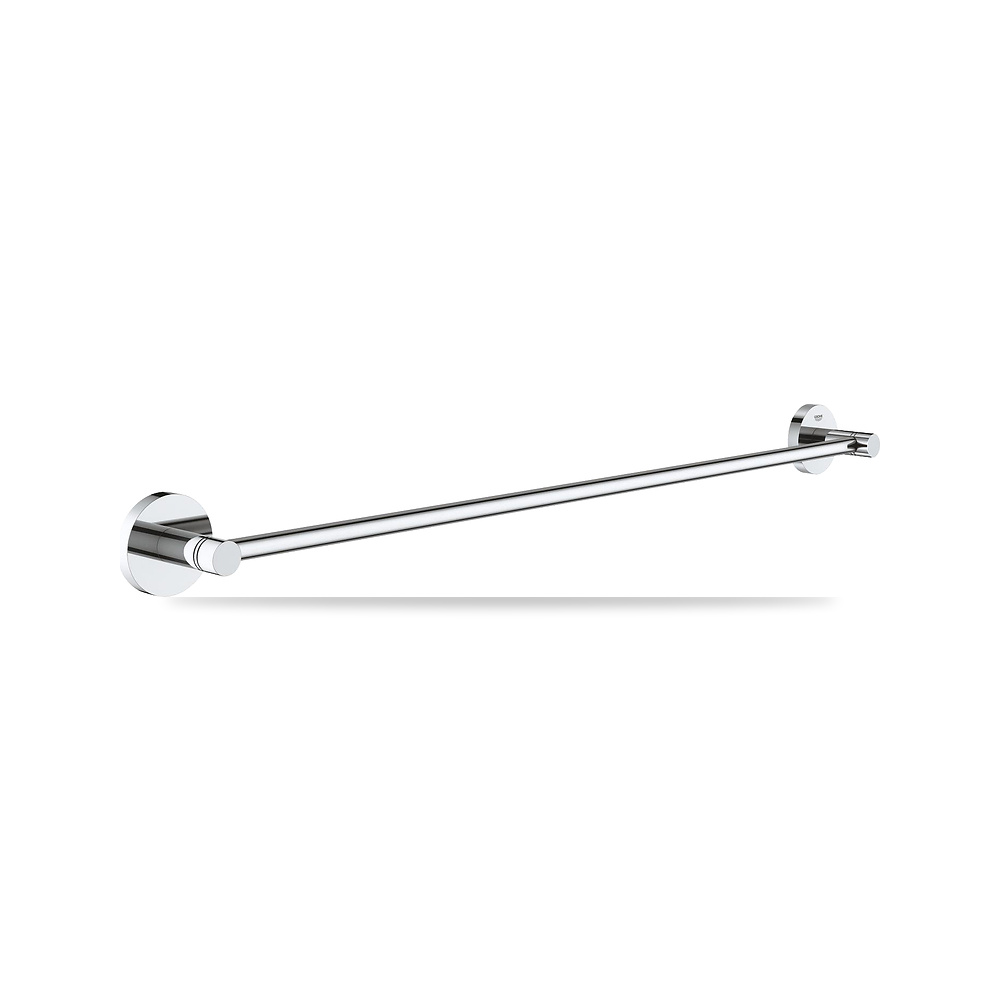 صورة منتج عارضة وحامل مناشف جداري جروهي (GROHE) موديل 40366001 – اللون / التشطيب الكروم – ملمع - كود الصنف reemco-2027-1157962 - ماركة يباع من خلال reemco - توريد وتصوير حصري لشركة ريمكو القابضة السعودية