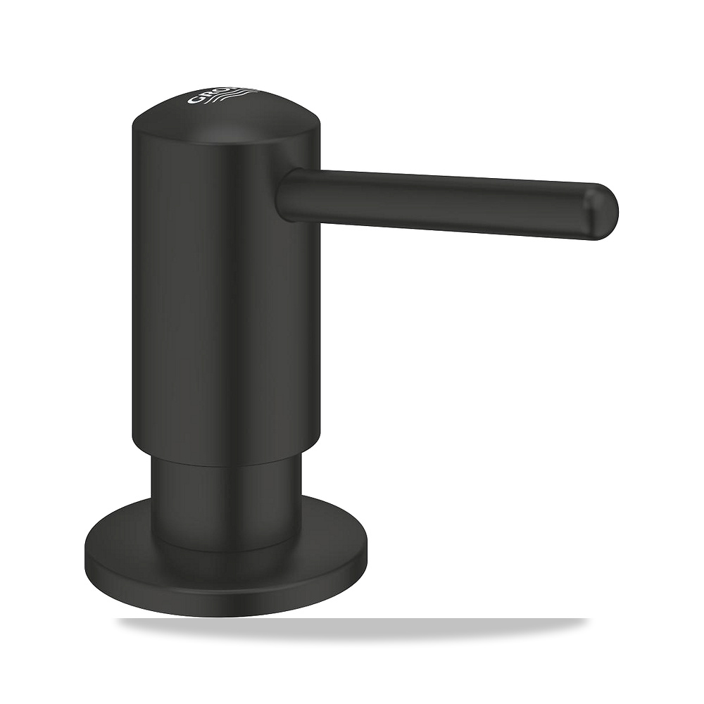 صورة منتج موزع صابون سائل جداري جروهي (GROHE) موديل 1021652430 – اللون / التشطيب أسود - كود الصنف reemco-2027-1157983 - ماركة يباع من خلال reemco - توريد وتصوير حصري لشركة ريمكو القابضة السعودية