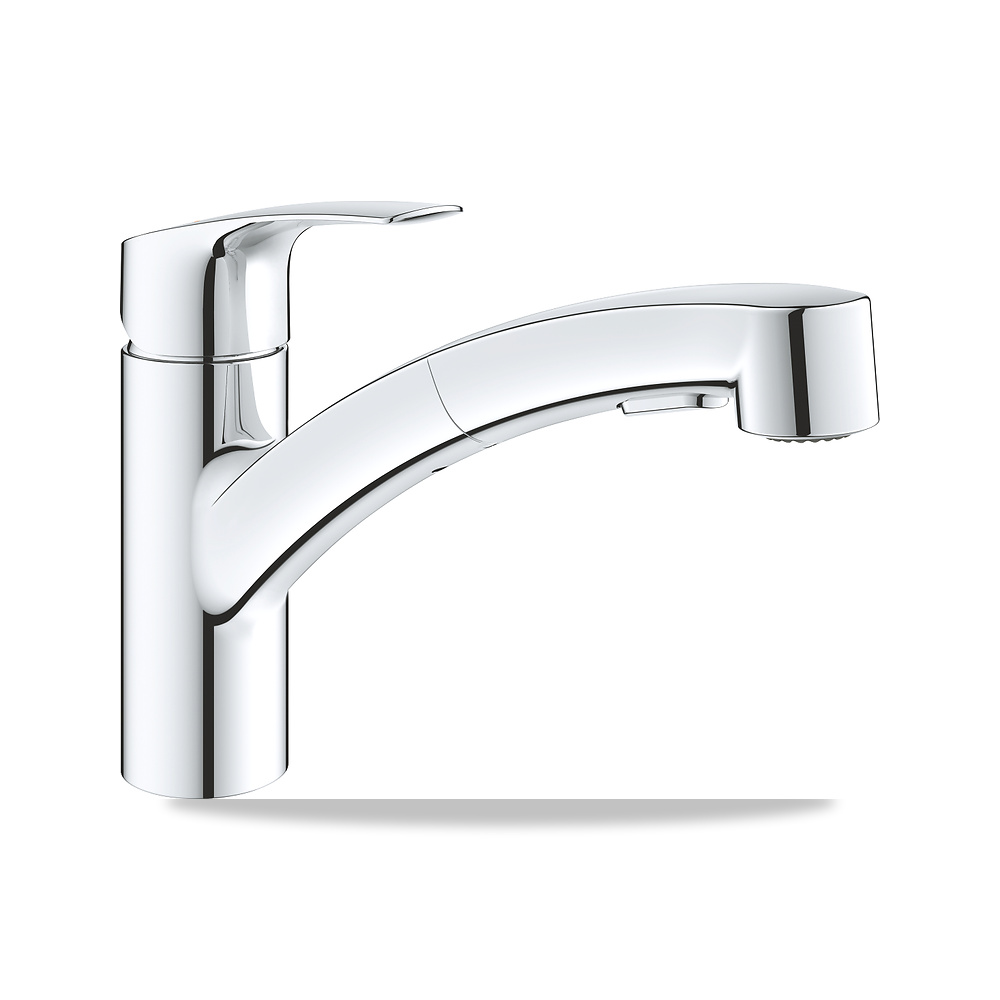 خلاط حوض مطبخ مفرد جروهي (GROHE) موديل 3030510D - اللون / التشطيب الكروم - ملمع
