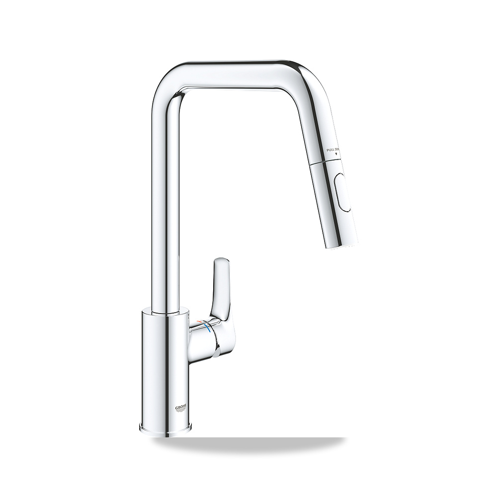 خلاط حوض مطبخ مفرد جروهي (GROHE) موديل 3061900D - اللون / التشطيب الكروم - ملمع