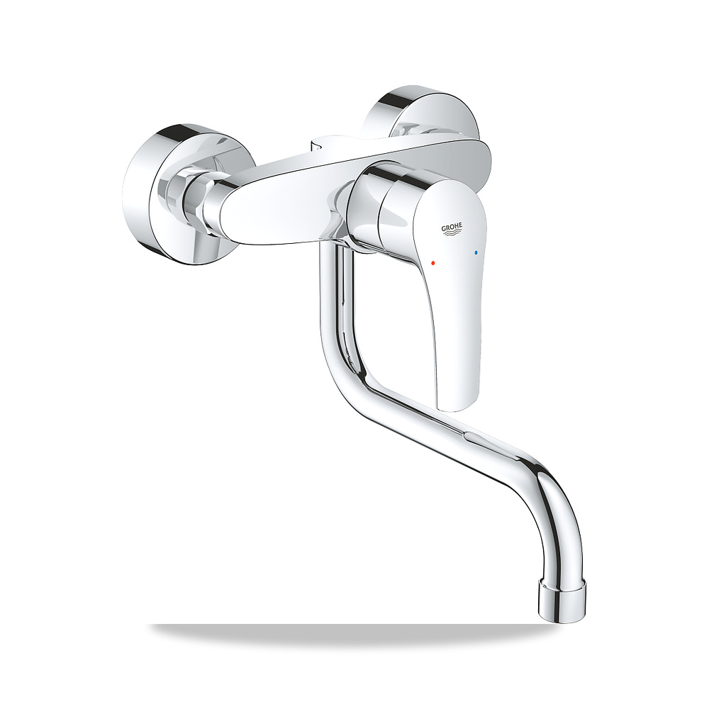 خلاط حوض مطبخ مفرد 5.67 لتر جروهي (GROHE) موديل 3139130D - اللون / التشطيب الكروم - ملمع