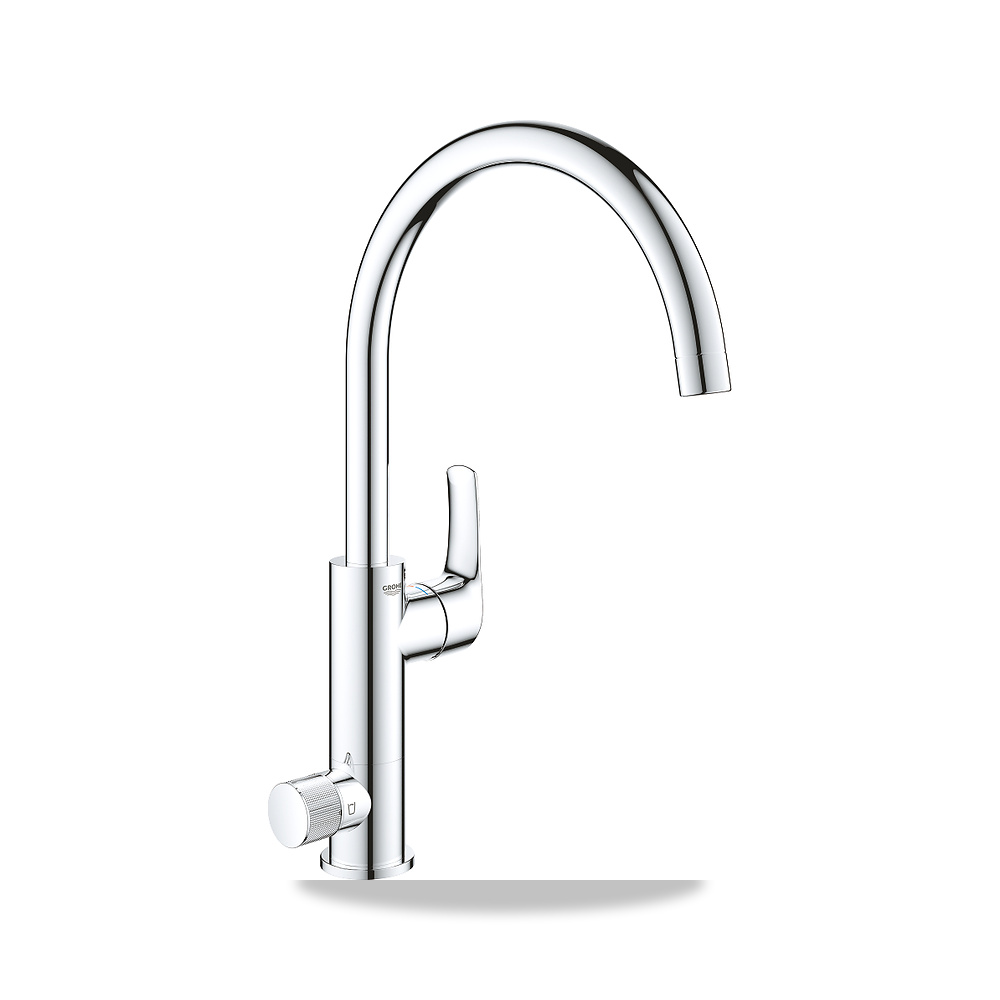 صورة منتج خلاط حوض مطبخ أزرق مفرد جروهي (GROHE) موديل 3172200C – اللون / التشطيب الكروم – ملمع - كود الصنف reemco-2027-1158067 - ماركة يباع من خلال reemco - توريد وتصوير حصري لشركة ريمكو القابضة السعودية