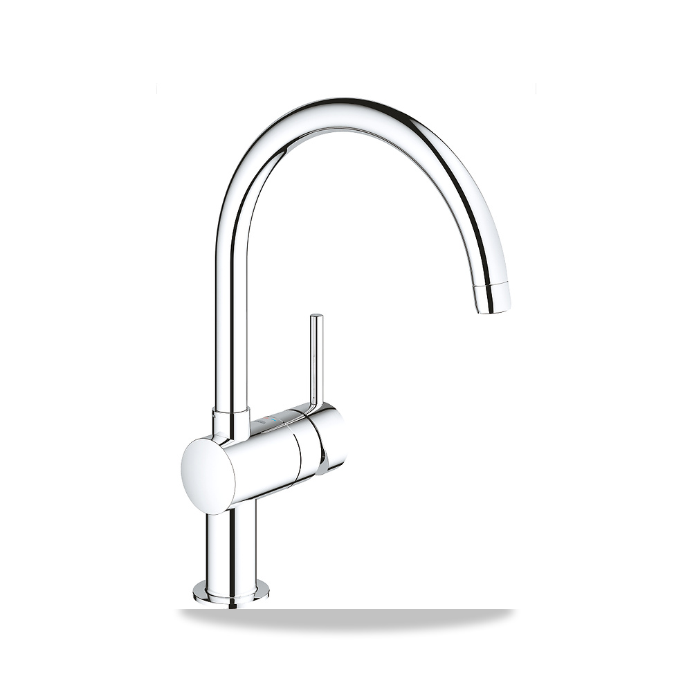 صورة منتج خلاط حوض مطبخ مفرد 5.67 لتر جروهي (GROHE) موديل 3291700D – اللون / التشطيب الكروم – ملمع - كود الصنف reemco-2027-1158074 - ماركة يباع من خلال reemco - توريد وتصوير حصري لشركة ريمكو القابضة السعودية
