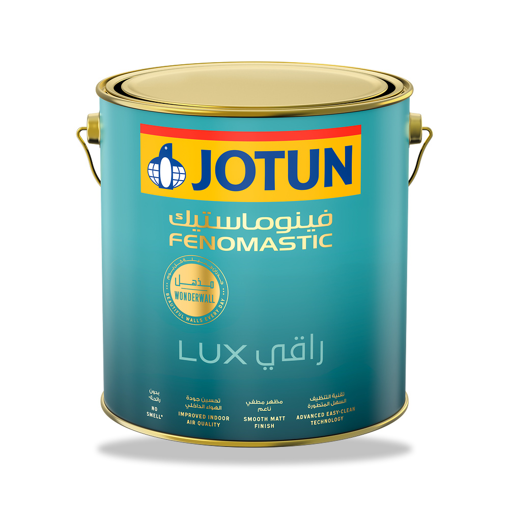 صورة منتج دهان مستحلب داخلي للجدران والأسقف جوتن (Jotun) موديل Fenomastic Wonderwall Lux - كود الصنف reemco-2027-1167835 - ماركة يباع من خلال reemco - توريد وتصوير حصري لشركة ريمكو القابضة السعودية