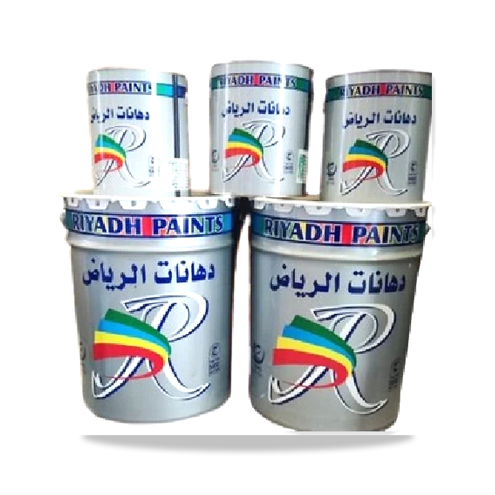 دهان أساس ديكور عازل مائي للأسطح أبيض، جالون 14 لتر - SKU موديل MK-951 - اللون أبيض (وألوان أخرى)