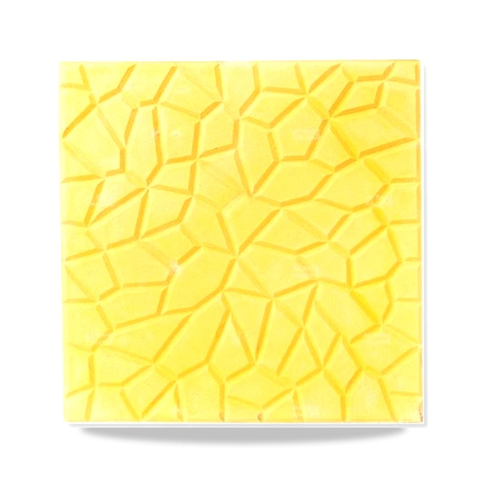 بلاط ديكور أسمنتي 40×40 سم ارتفاع 5 سم لون أصفر - SKU موديل MK-850 - 40×40×5 سم