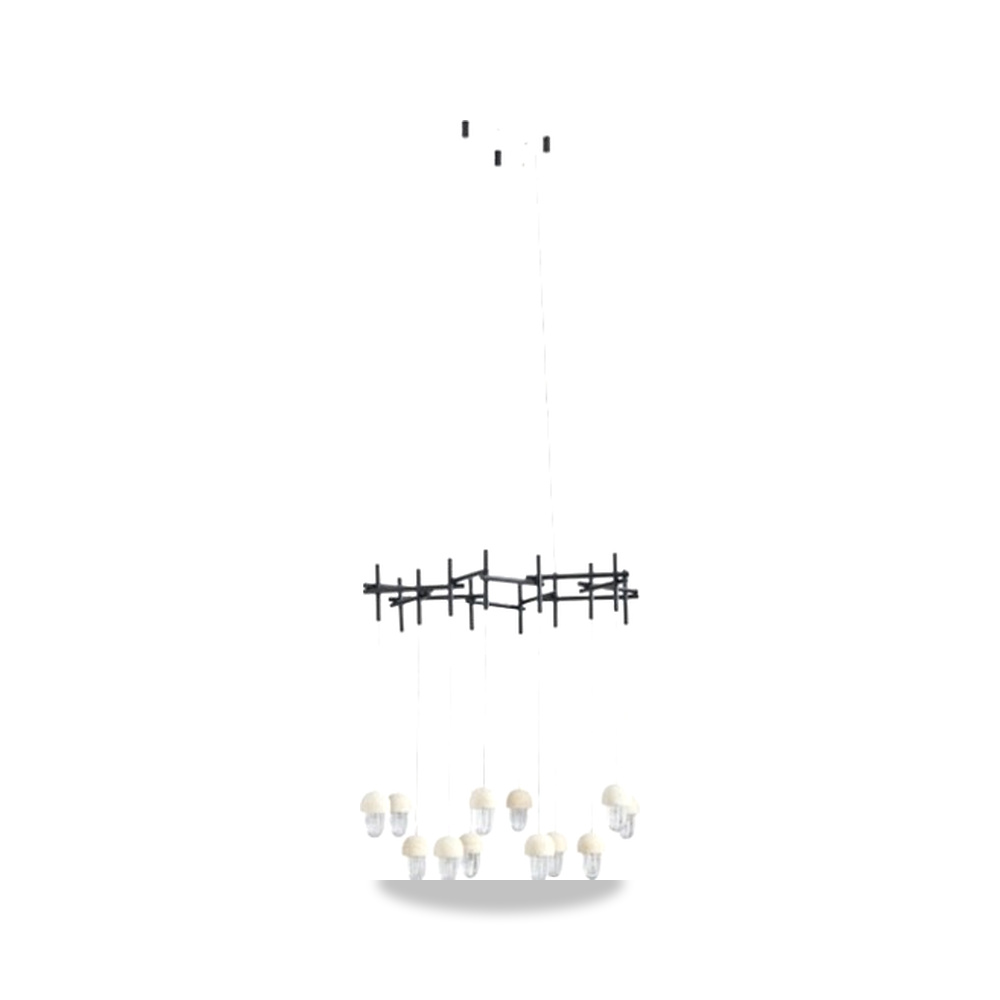 صورة منتج ثريا كريستال تصميم فاخر 83 × 83 × 20 سم لون أسود موديل MK-236 – 20 × 83 × 83 سم - كود الصنف reemco-2027-1215149 - ماركة يباع من خلال reemco - توريد وتصوير حصري لشركة ريمكو القابضة السعودية