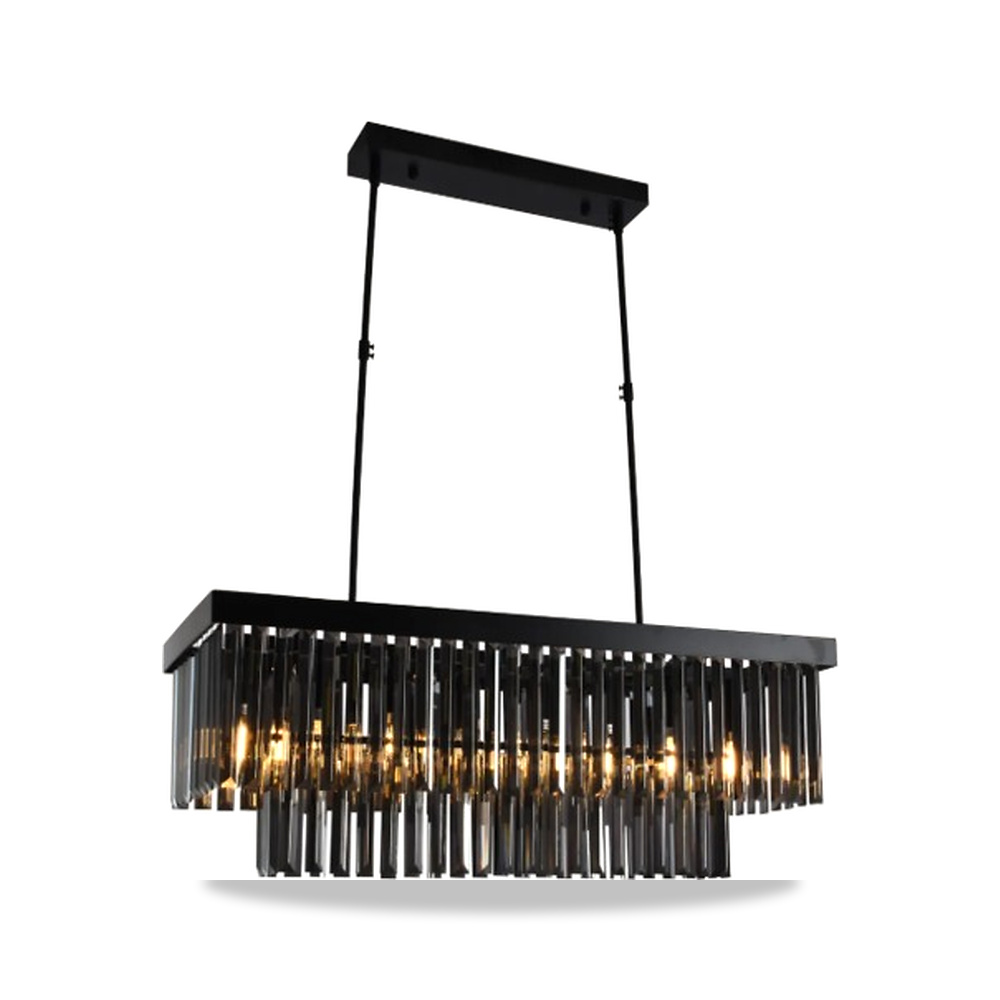 صورة منتج مصباح سقفي معلق تصميم فاخر 85×35×30 سم، لون أسود موديل MK-620 - كود الصنف reemco-2027-1215493 - ماركة يباع من خلال reemco - توريد وتصوير حصري لشركة ريمكو القابضة السعودية