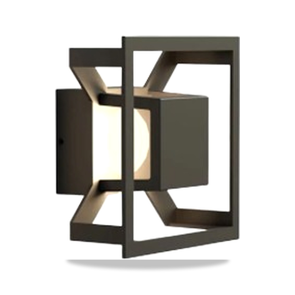 صورة منتج وحدة إضاءة خارجية – 14×14×9 سم، أسود موديل MK-201 - كود الصنف reemco-2027-1225959 - ماركة يباع من خلال reemco - توريد وتصوير حصري لشركة ريمكو القابضة السعودية