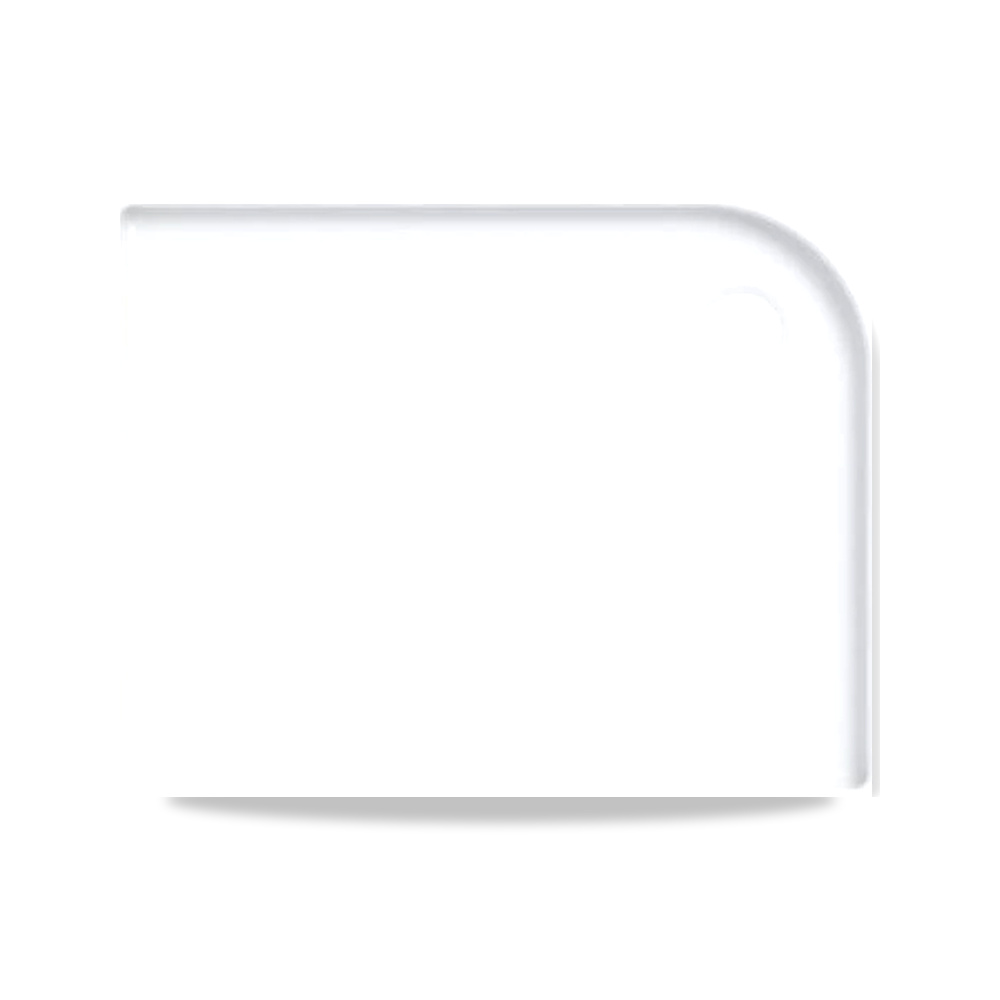 حوض قدم مربع أكريليك 80 × 80 سم، أبيض جيبريت (Geberit) موديل MK-439