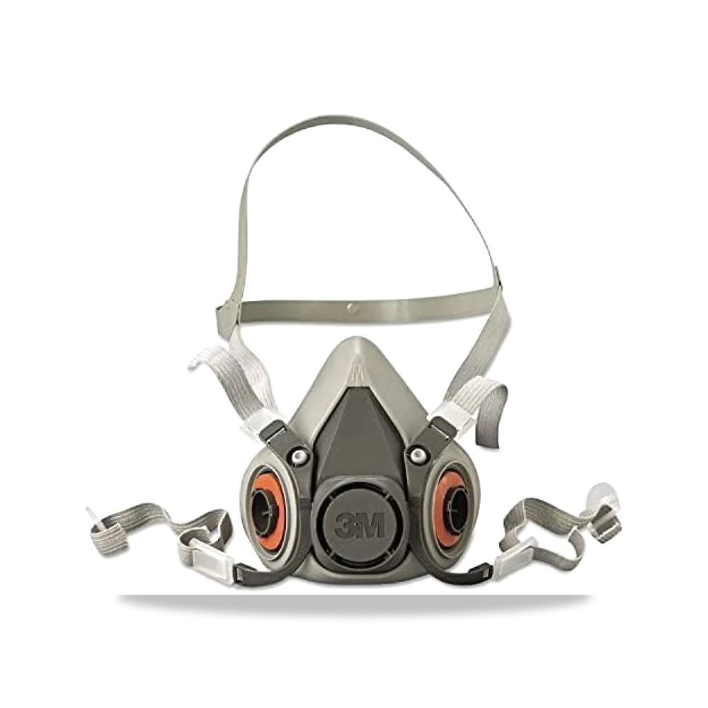 صورة منتج قناع تنفس نصف الوجه القابل لإعادة الاستخدام، لون رمادي، ماركة 3M موديل MK-312 – المادة بلاستيك حراري - كود الصنف reemco-2027-1257455 - ماركة يباع من خلال reemco - توريد وتصوير حصري لشركة ريمكو القابضة السعودية