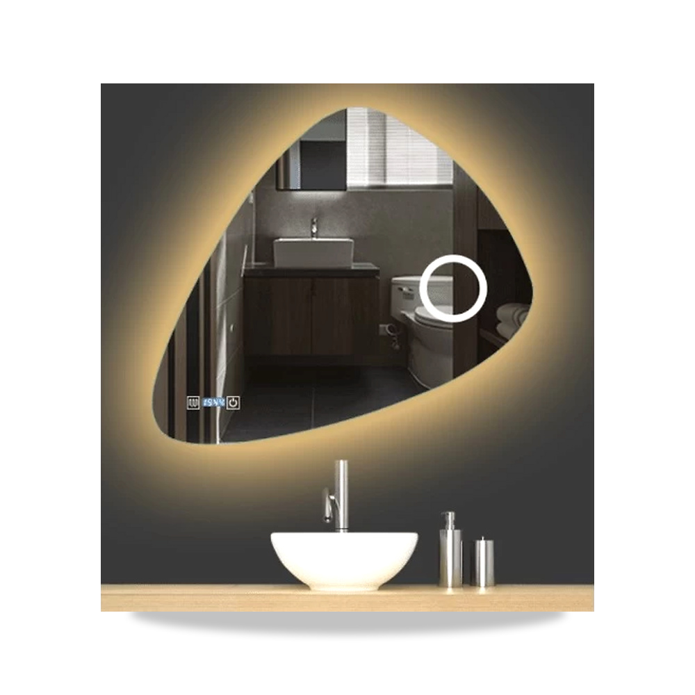 صورة منتج مرآة حمام بإضاءة ليد 90×90 سم– nc092 موديل MK-275 - كود الصنف reemco-2027-1311451 - ماركة يباع من خلال reemco - توريد وتصوير حصري لشركة ريمكو القابضة السعودية