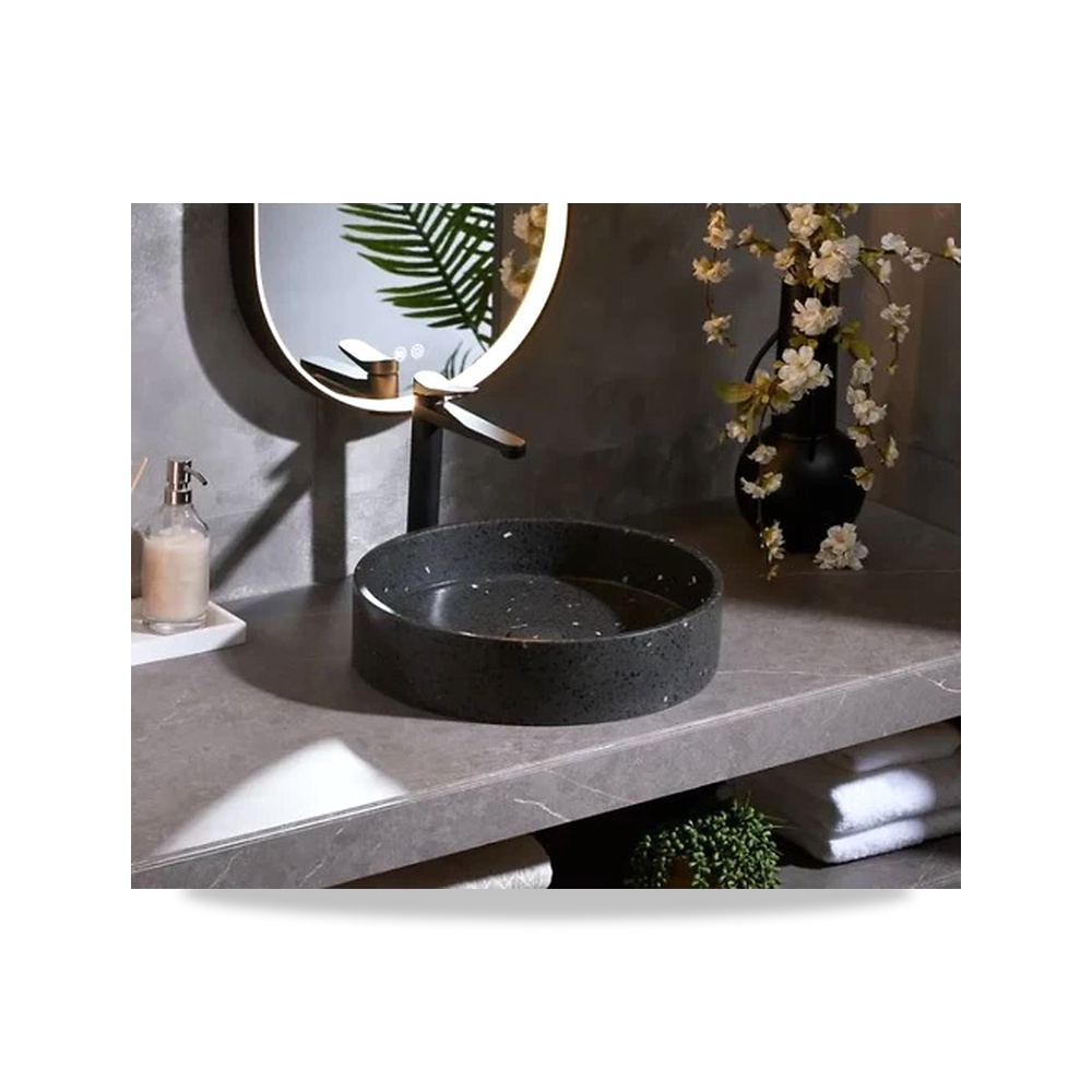 صورة منتج مغسلة حوض بورسلان 10×42.5 سم– اسود– counter-porcelain-wash-basin-width-10-cm-length-425-cm-black-color موديل MK-829 - كود الصنف reemco-2027-1314627 - ماركة يباع من خلال reemco - توريد وتصوير حصري لشركة ريمكو القابضة السعودية
