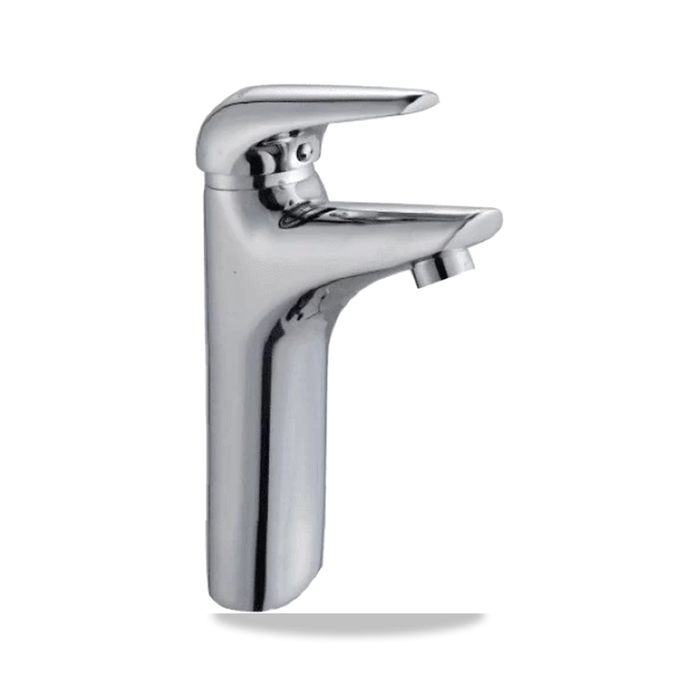 صورة منتج خلاط مغسلة حمام اتوماتيك نحاس عالي– كروم موديل MK-340 - كود الصنف reemco-2027-1315768 - ماركة يباع من خلال reemco - توريد وتصوير حصري لشركة ريمكو القابضة السعودية