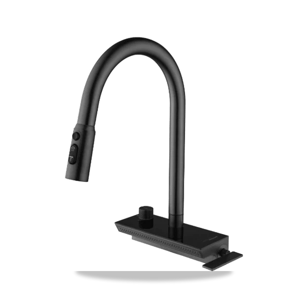 صورة منتج خلاط مجلى حوض مطبخ LOLO، 60.5×37.5×37 سم، لون أسود مطفي– matt-black-color موديل MK-508 - كود الصنف reemco-2027-1317571 - ماركة يباع من خلال reemco - توريد وتصوير حصري لشركة ريمكو القابضة السعودية