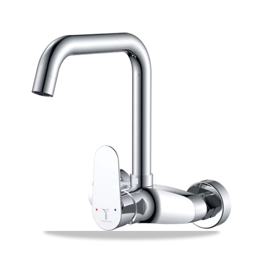 صورة منتج خلاط حوض مطبخ جداري لون كروم STARK– stark موديل MK-469 - كود الصنف reemco-2027-1317636 - ماركة يباع من خلال reemco - توريد وتصوير حصري لشركة ريمكو القابضة السعودية