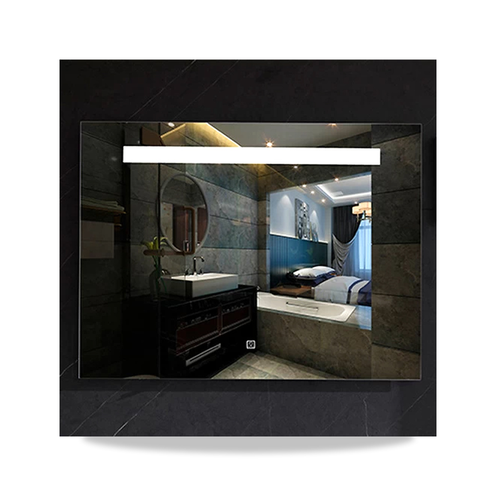 صورة منتج مرآة حمام بإضاءة LED 60×80 سم، إضاءة أبيض/أصفر موديل MK-513 – 80×60 سم - كود الصنف reemco-2027-1341363 - ماركة يباع من خلال reemco - توريد وتصوير حصري لشركة ريمكو القابضة السعودية