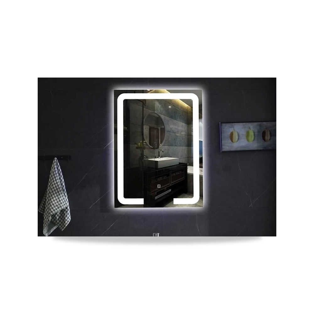 صورة منتج مرايا حمام مضيئة أبعاد 60×80 سم موديل MK-696 – 80×60 سم - كود الصنف reemco-2027-1341414 - ماركة يباع من خلال reemco - توريد وتصوير حصري لشركة ريمكو القابضة السعودية