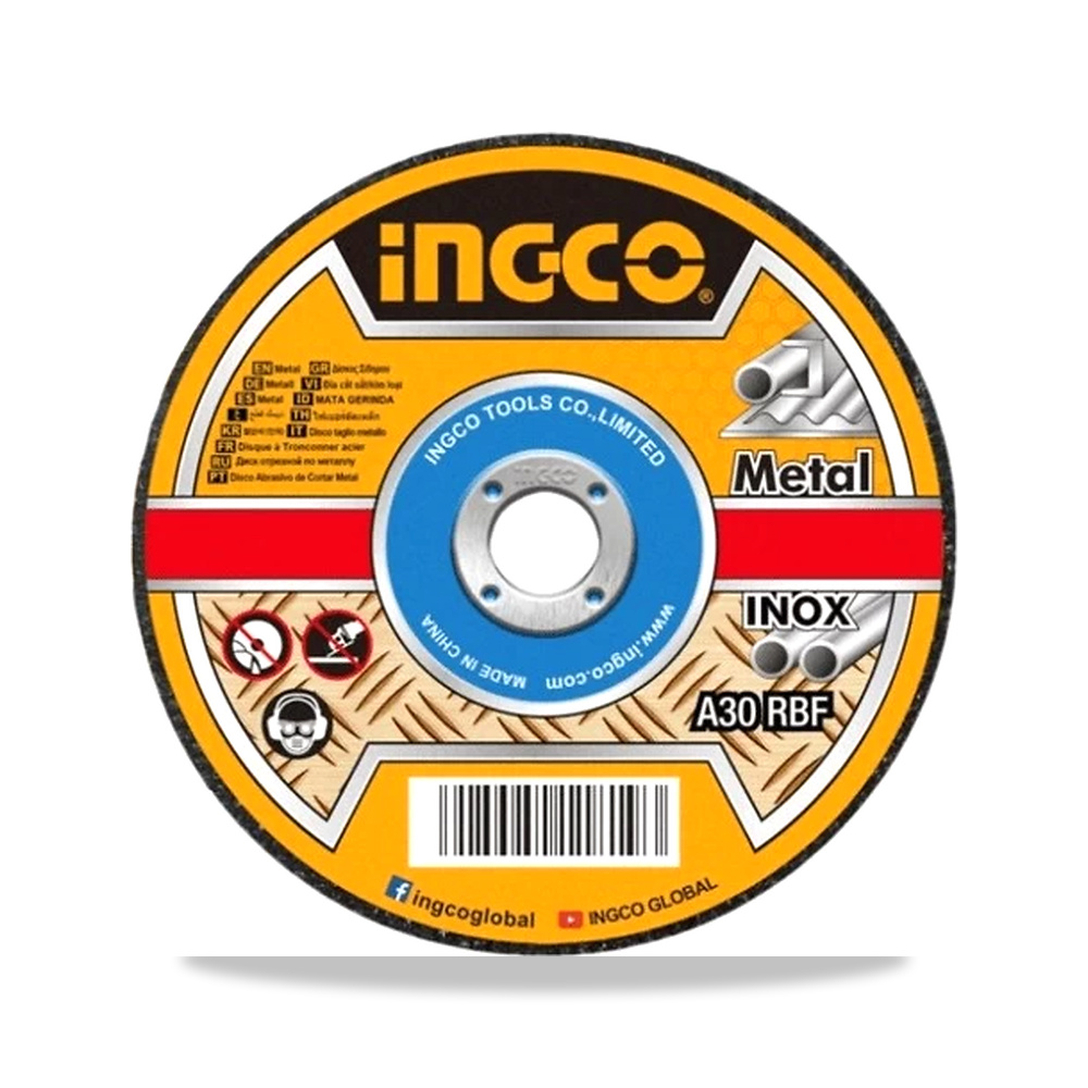 صورة منتج قرص قص حديد قطر 115 مم إنجكو (INGCO) موديل MK-145 - كود الصنف reemco-2027-1345811 - ماركة يباع من خلال reemco - توريد وتصوير حصري لشركة ريمكو القابضة السعودية