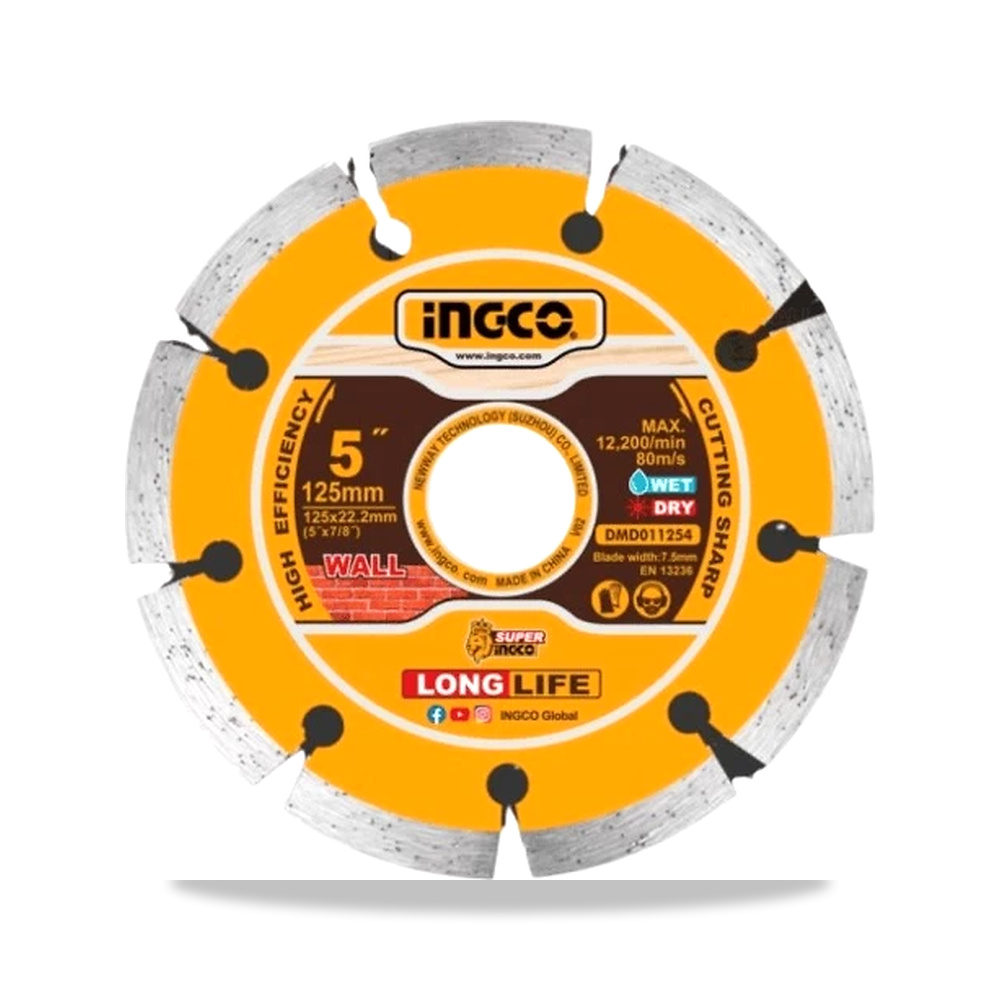 صورة منتج قرص قص جرانيت قطر 125 مم إنجكو (INGCO) موديل MK-866 - كود الصنف reemco-2027-1345847 - ماركة يباع من خلال reemco - توريد وتصوير حصري لشركة ريمكو القابضة السعودية