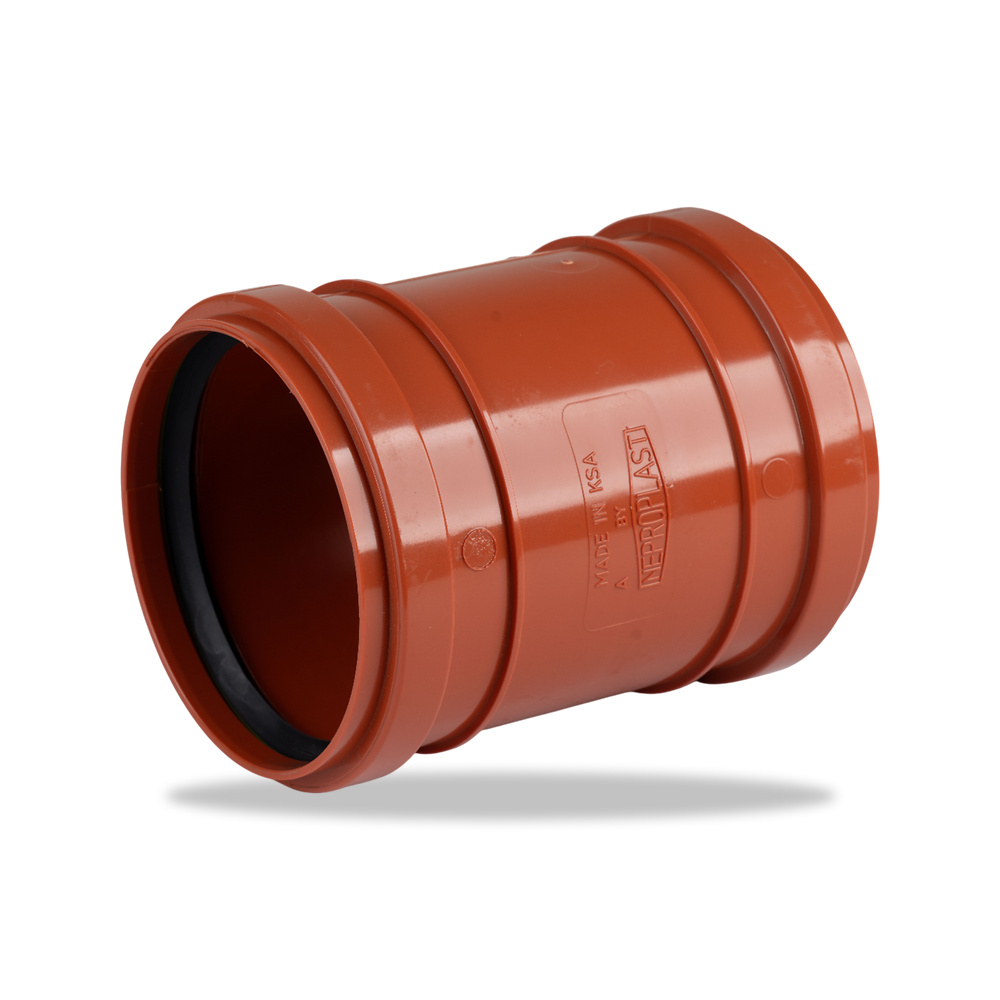 صورة منتج وصلة وملحق سباكة جلبة ووصلة ربط نيبروبلاست (Neproplast) موديل Coupling – uPVC – العرض 100%; – اللون white; - كود الصنف reemco-2027-1350984 - ماركة يباع من خلال reemco - توريد وتصوير حصري لشركة ريمكو القابضة السعودية