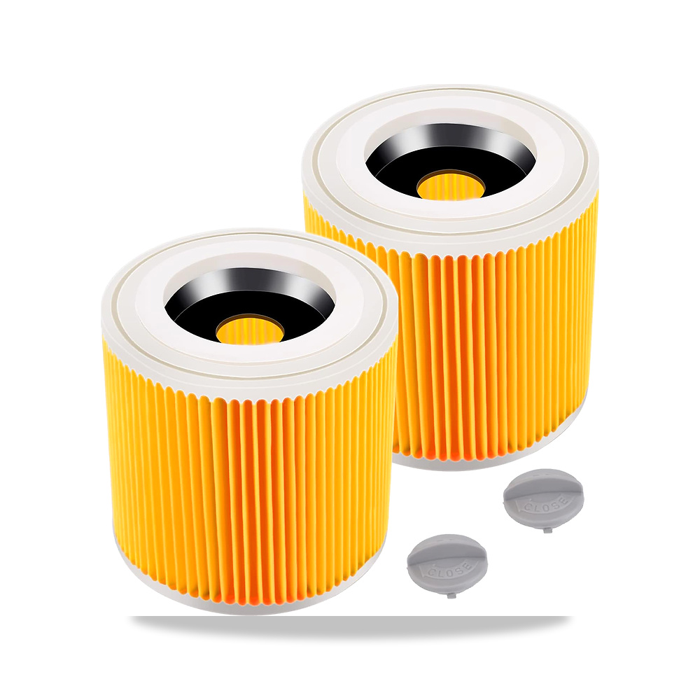 ريبيرث فلاتر wd2 wd3 لكارشر wd3 بريميوم wd2 wd3 wd3p wd1 mv2 - المادة الورق - 14الطول × 13العرض × 26الارتفاع سم