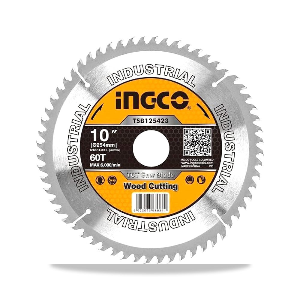 صورة منتج TCT saw blade Wood cutting 254mm(10″”) 60T ديسك خشب صناعى 10 “” 254ملم” – 25,4الطول x 25,4العرض سم – اللون فضي - كود الصنف reemco-2027-1352807 - ماركة يباع من خلال reemco - توريد وتصوير حصري لشركة ريمكو القابضة السعودية