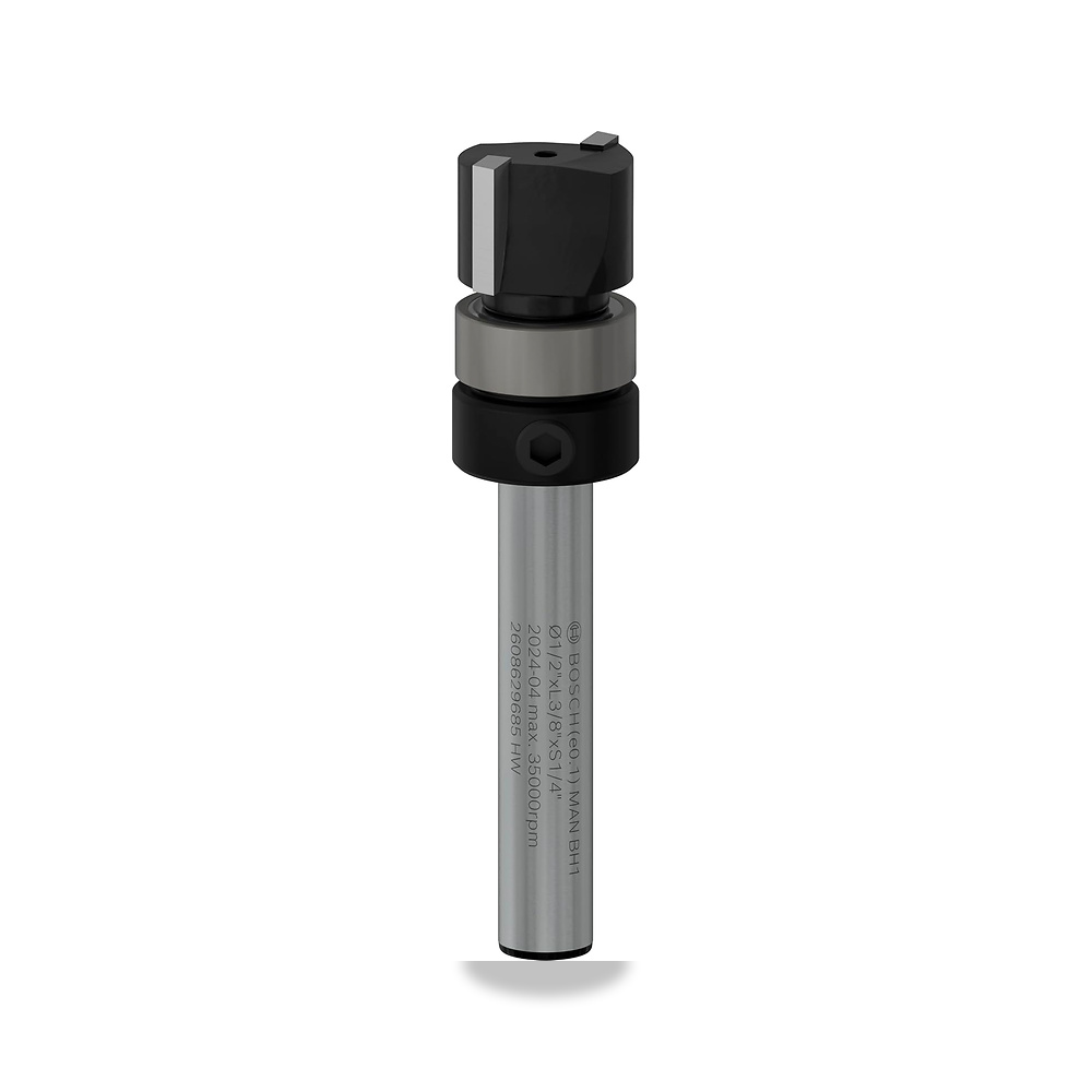 صورة منتج 1 × لقمة راوتر برو محمل علوي – المقاس 1/2″ x 3/8 – المادة Carbide - كود الصنف reemco-2027-1354226 - ماركة يباع من خلال reemco - توريد وتصوير حصري لشركة ريمكو القابضة السعودية