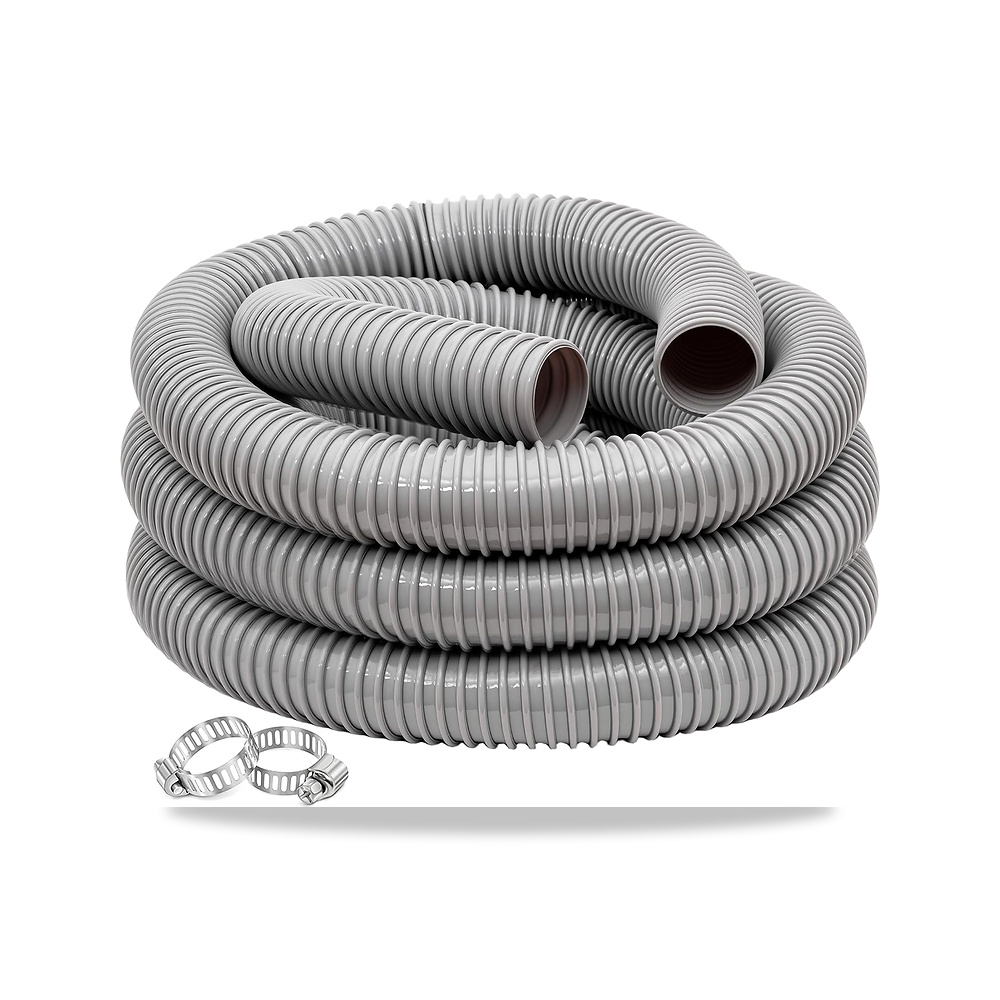 صورة منتج خرطوم تجميع الغبار 2 انش × 5 قدم، انبوب شفط مرن من بلاستيك PVC شديد التحمل – المادة بولي فينيل كلوريد PVC – اللون رمادي - كود الصنف reemco-2027-1356705 - ماركة يباع من خلال reemco - توريد وتصوير حصري لشركة ريمكو القابضة السعودية
