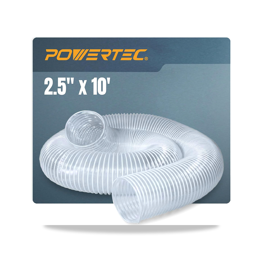 صورة منتج خرطوم تجميع الغبار 70129 مصنوع من بلاستيك PVC من باورتيك (6 سم × 3 متر) – شفاف مرن وشديد التحمل من PVC - كود الصنف reemco-2027-1357426 - ماركة يباع من خلال reemco - توريد وتصوير حصري لشركة ريمكو القابضة السعودية