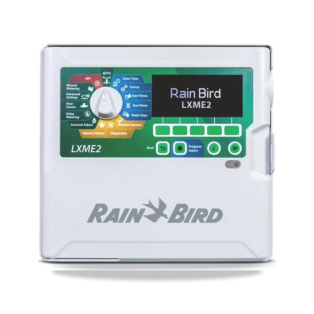 صورة منتج لوحة وجهاز تحكم أوتوماتيكي بشبكات الري رين بيرد (Rain Bird) موديل ESP-LXME2 - كود الصنف reemco-2027-1359470 - ماركة يباع من خلال reemco - توريد وتصوير حصري لشركة ريمكو القابضة السعودية