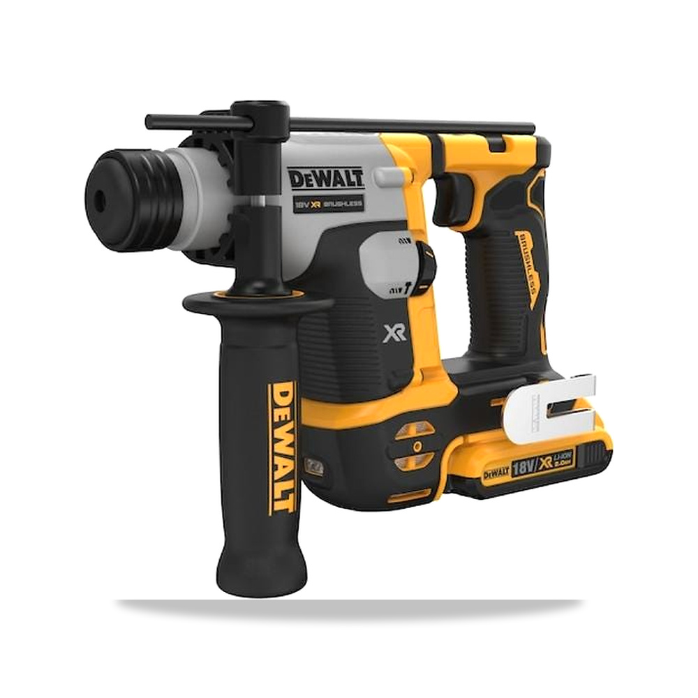 صورة منتج مثقاب ديوالت 18 فولت XR بدون فرشاة SDS-Plus فائق الصغر، متعدد الألوان DCH172D2-GB – اللون ألوان متعددة – 28.3 سم - كود الصنف reemco-2027-1366180 - ماركة يباع من خلال reemco - توريد وتصوير حصري لشركة ريمكو القابضة السعودية