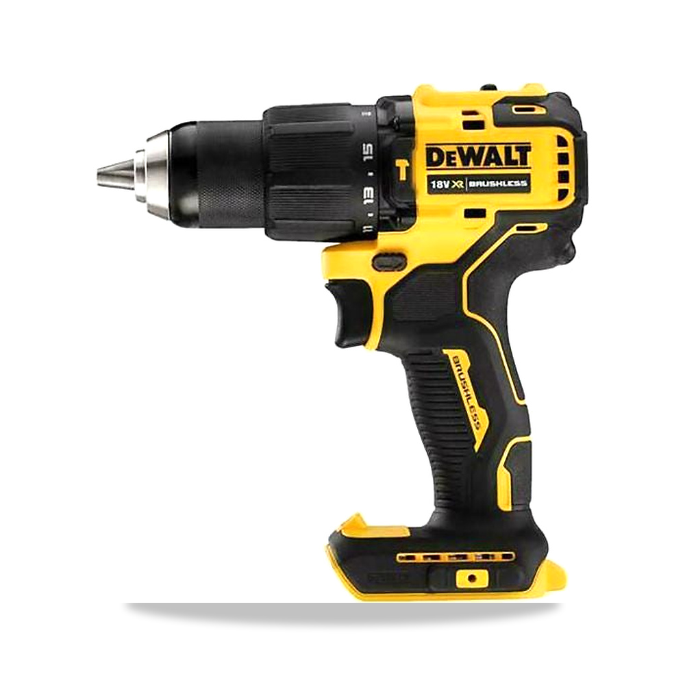 صورة منتج مثقاب مطرقي صغير الحجم بدون فرشاة بقوة 18 فولت XR من ديوالت، أصفر وأسود DCD709D2T-GB – 44 سم – 36 سم - كود الصنف reemco-2027-1366272 - ماركة يباع من خلال reemco - توريد وتصوير حصري لشركة ريمكو القابضة السعودية